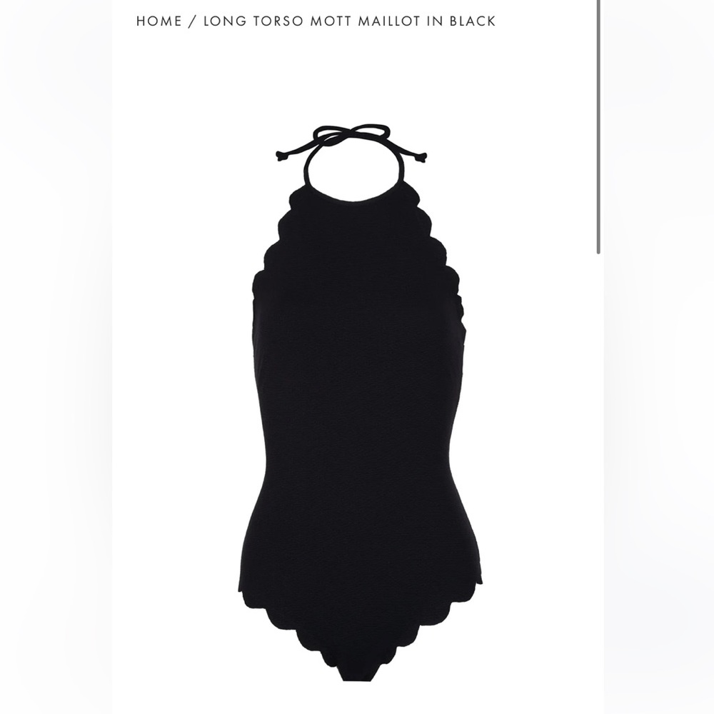 Marysia Swim Long Torso Mott Maillott in Black
